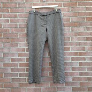 Talbots Signature Fit Houndstooth Eool Blend Size 14